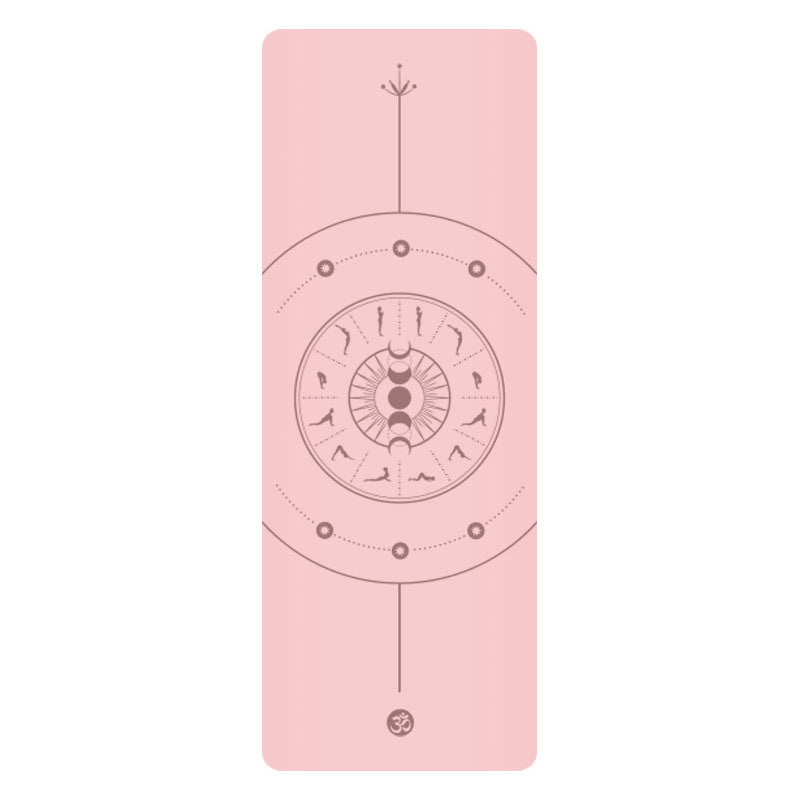 Sun Worship Mandala Yoga Mat – Eco-Friendly, Anti-Slip & Ultra Durable
