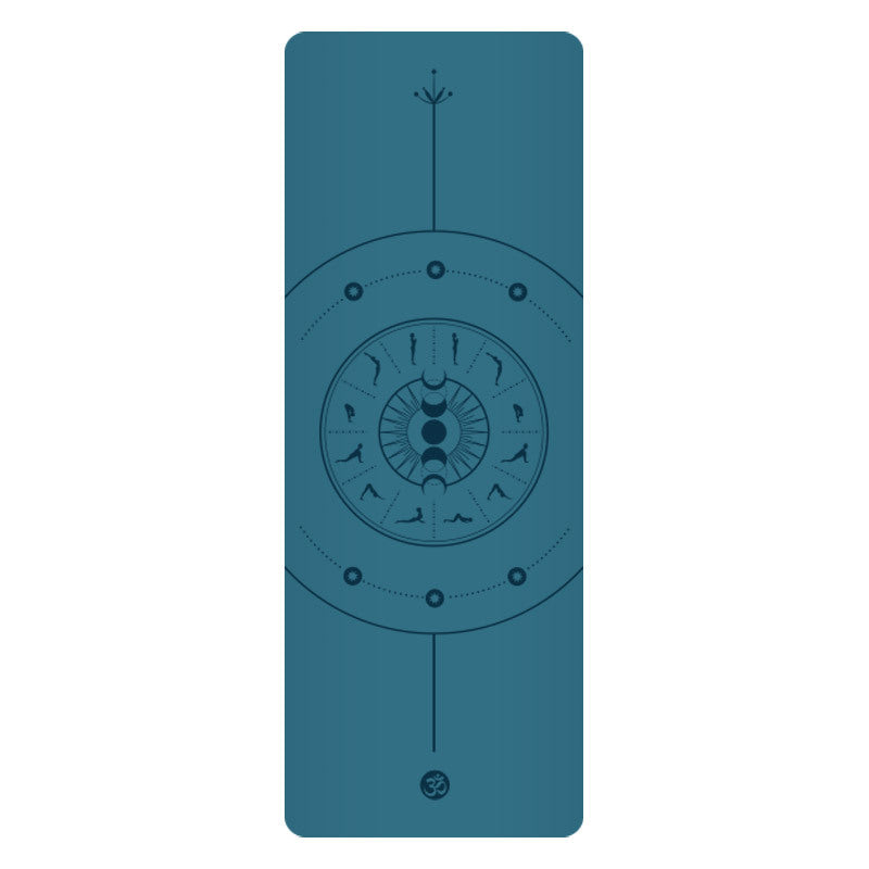 Sun Worship Mandala Yoga Mat – Eco-Friendly, Anti-Slip & Ultra Durable
