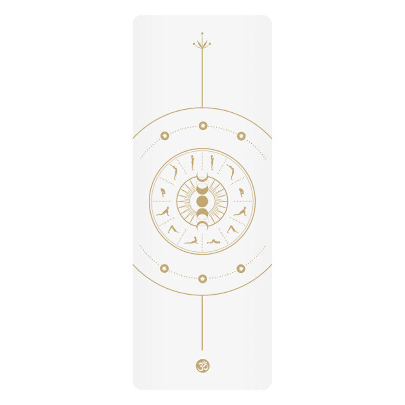 Sun Worship Mandala Yoga Mat – Eco-Friendly, Anti-Slip & Ultra Durable