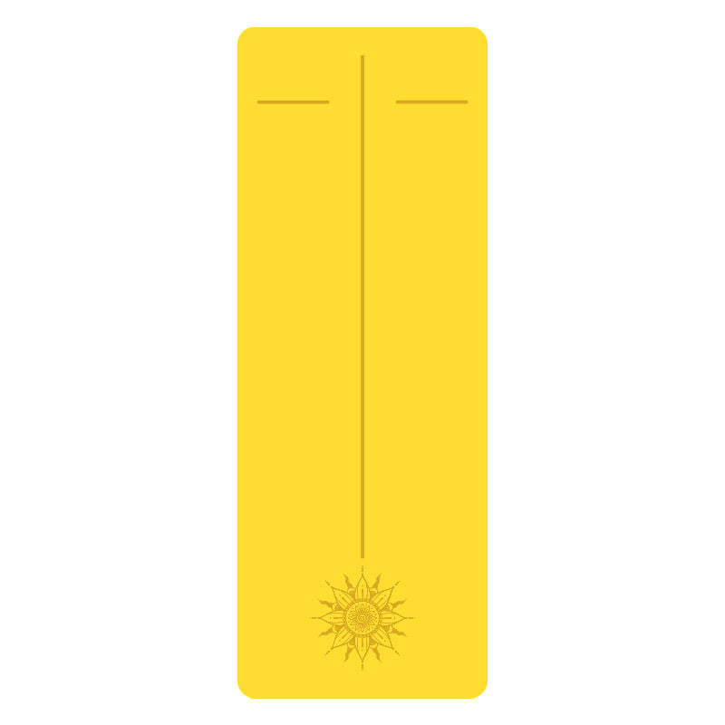 Sun Worship Mandala Yoga Mat – Eco-Friendly, Anti-Slip & Ultra Durable