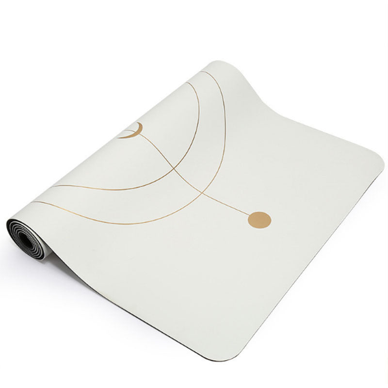 ShantiRoot Moon Phase Alignment Yoga Mat – Natural Rubber + PU | 5mm Non-Slip