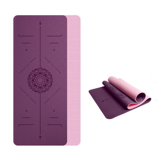 Premium Anti-Skid Yoga Mat – Extra Thick & Eco-Friendly