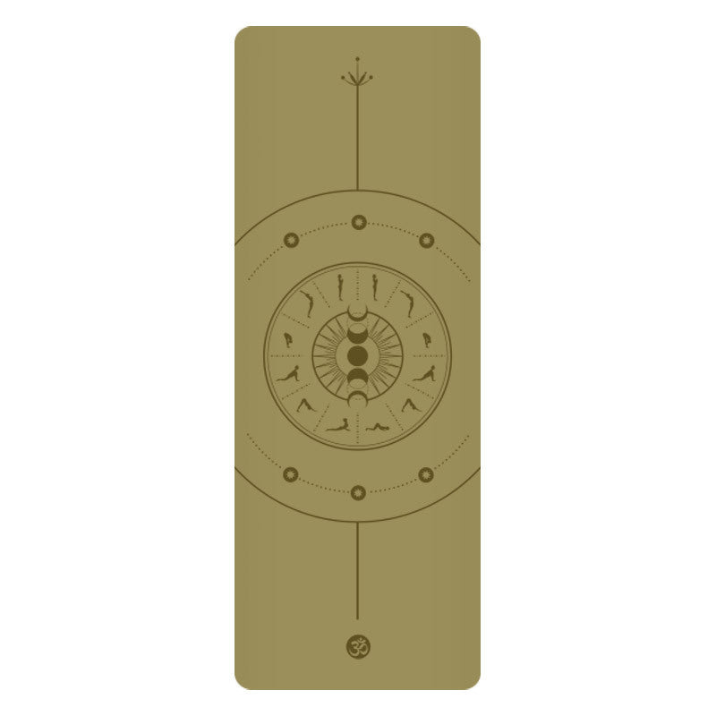 Sun Worship Mandala Yoga Mat – Eco-Friendly, Anti-Slip & Ultra Durable