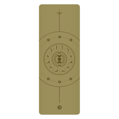 Sun Worship Mandala Yoga Mat – Eco-Friendly, Anti-Slip & Ultra Durable