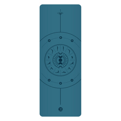 Sun Worship Mandala Yoga Mat – Eco-Friendly, Anti-Slip & Ultra Durable